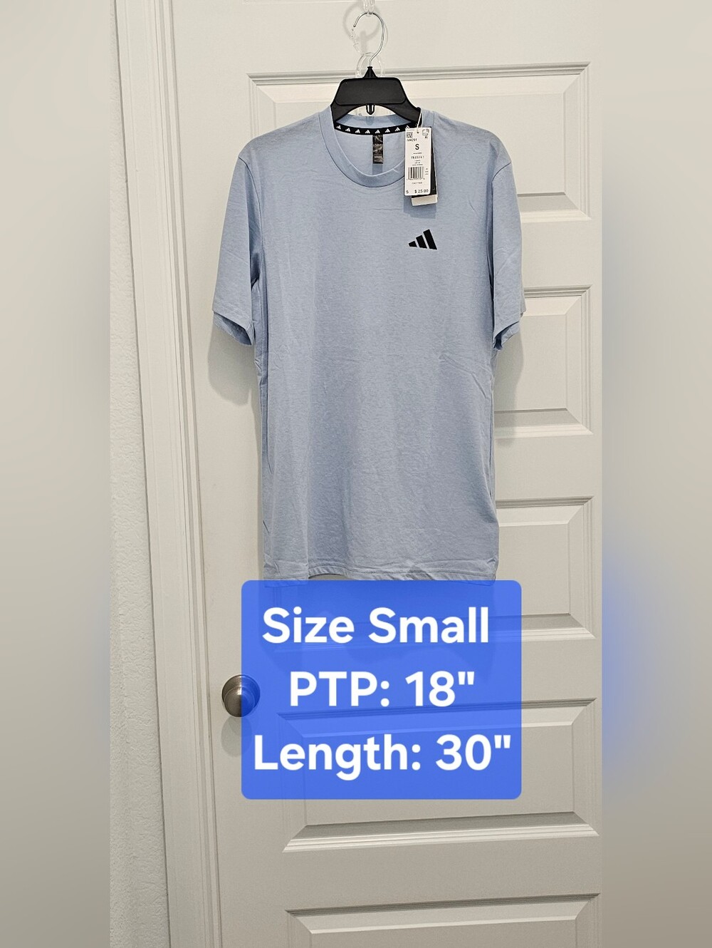 NWT Adidas AEROREADY Feelready Training T-Shirt, Size Small